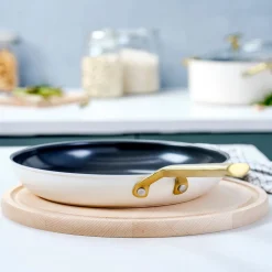 Koekenpan BK Sublime Cream White Met Keramische Antikleeflaag 28 cm