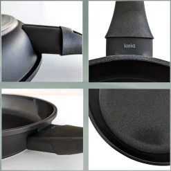 Koekenpan Kela Atura Zwart 20 cm