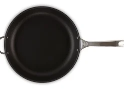 Koekenpan Le Creuset Diep RVS Plus Met Anti-aanbaklaag 28 cm