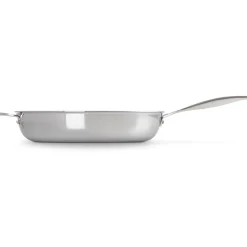 Le Creuset Koekenpan Diep RVS Plus Met Anti-aanbaklaag