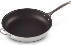 Le Creuset Koekenpan Diep RVS Plus Met Anti-aanbaklaag