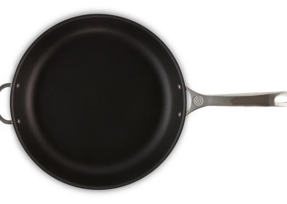 Le Creuset Koekenpan Diep RVS Plus Met Anti-aanbaklaag