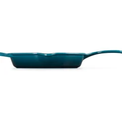 Koekenpan Le Creuset Ronde Hoge Skillet Deep Teal 26 cm