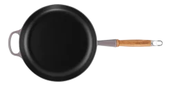 Koekenpan Le Creuset Rond Houten Handvat Flint 28 cm