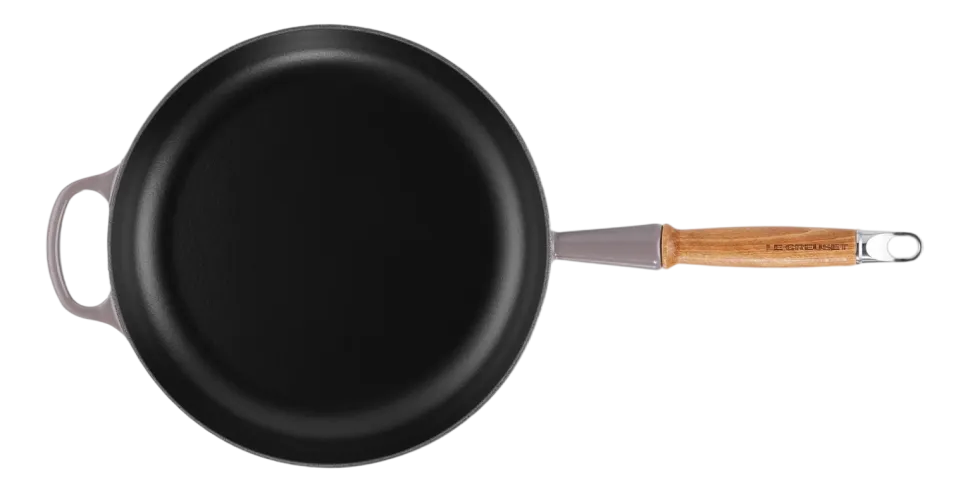 Koekenpan Le Creuset Rond Houten Handvat Flint 28 cm