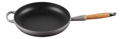 Koekenpan Le Creuset Rond Houten Handvat Flint 28 cm
