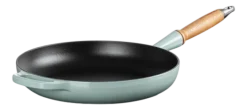 Koekenpan Le Creuset Rond Houten Handvat Sea Salt 28 cm