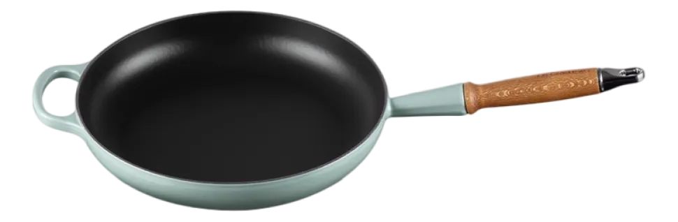 Koekenpan Le Creuset Rond Houten Handvat Sea Salt 28 cm