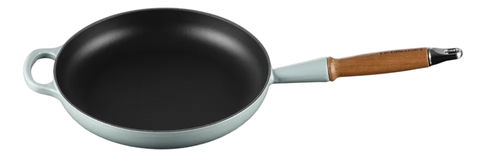 Koekenpan Le Creuset Rond Houten Handvat Sea Salt 26 cm