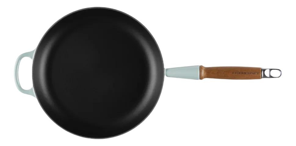 Koekenpan Le Creuset Rond Houten Handvat Sea Salt 26 cm