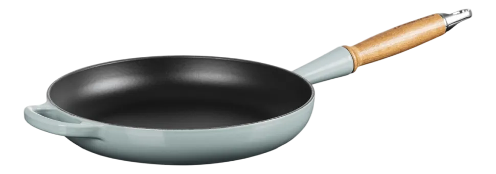 Koekenpan Le Creuset Rond Houten Handvat Sea Salt 26 cm