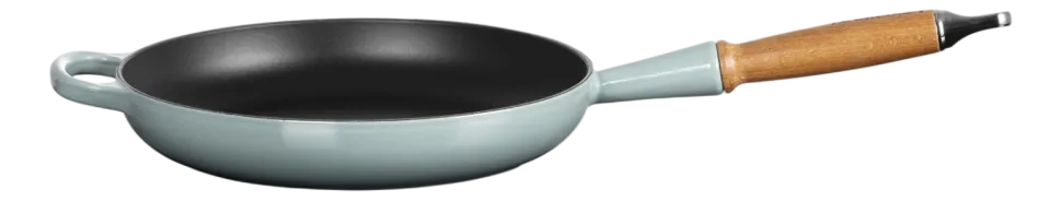 Koekenpan Le Creuset Rond Houten Handvat Sea Salt 26 cm