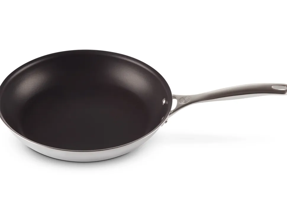 Koekenpan Le Creuset RVS Plus Met Anti-aanbaklaag 20 cm