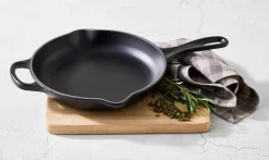 Koekenpan Le Creuset Signature Rond Skillet Mat Zwart 30 cm