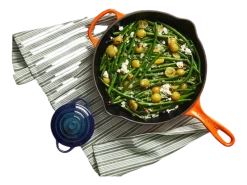 Le Creuset Koekenpan Signature Rond Skillet Sea Salt 30 cm Discount