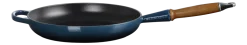 Koekenpan Le Creuset Signature Rond Houten Handvat Nuit 28 cm