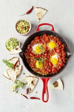 Koekenpan Le Creuset Skillet Rond Kersenrood 26 cm