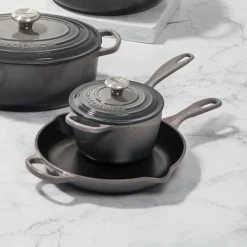 Le Creuset Koekenpan Skillet Rond Flint 23 cm Best