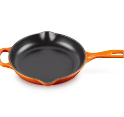 Le Creuset Koekenpan Skillet Rond Oranjerood 23 cm New