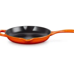 Le Creuset Koekenpan Skillet Rond Oranjerood 23 cm New