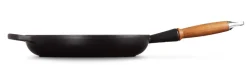 Koekenpan Le Creuset Zwart Houten Handvat 28 cm