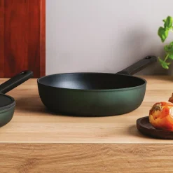 Koekenpan Sambonet Titan Pro Green Double Induction Deep 24 cm