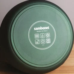 Koekenpan Sambonet Titan Pro Green Double Induction Deep 24 cm