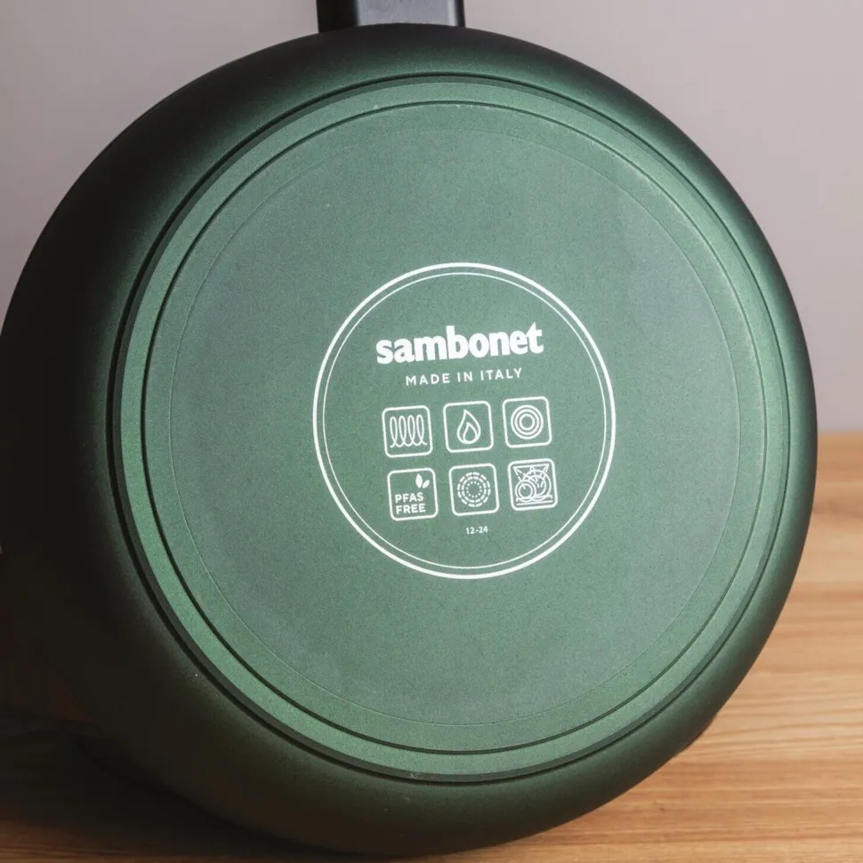 Koekenpan Sambonet Titan Pro Green Double Induction Handle 28 cm