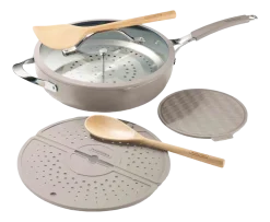 Koekenpan Tramontina All-In-One Plus Beige 30 cm