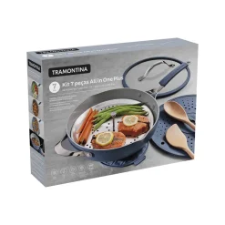 Koekenpan Tramontina All-In-One Plus Beige 30 cm