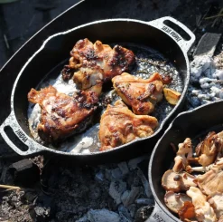 Valhal Outdoor Koekenpan Met Handgrepen 30 cm Outlet