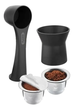 Koffiecapsule Set Gefu Conscio Zilver (8-delig)