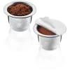 Gefu Koffiecapsules Conscio Zilver (2-delig) Hot