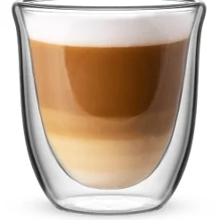 Koffie- en Theeglas Bialetti Firenze 200 ml (Set van 2)