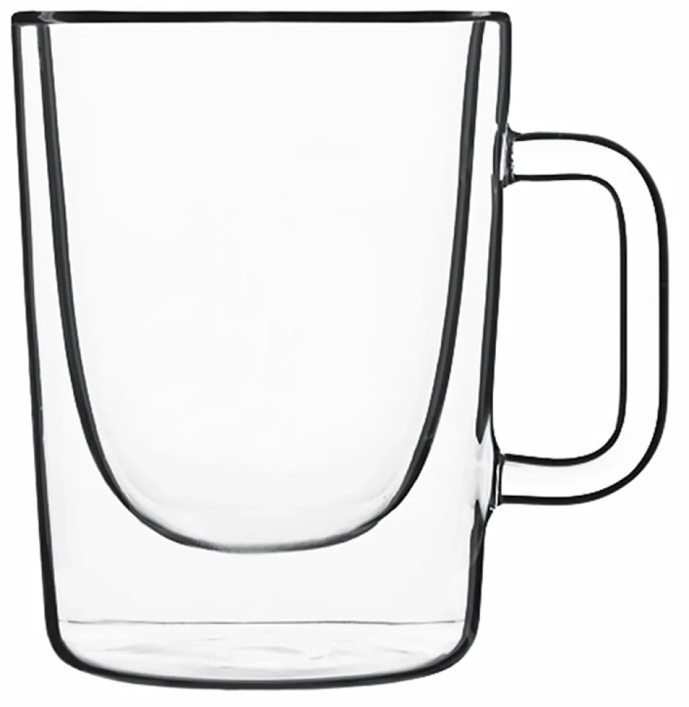 Koffieglas Luigi Bormioli Thermic Glass Drink Aroma 300 ml (2-Delig)