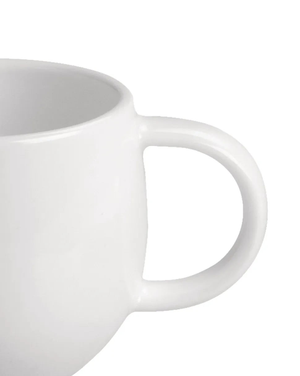 Koffiekop Alessi All-Time Bone China 100 ml (Set van 4)
