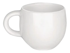 Koffiekop Alessi All-Time Bone China 100 ml (Set van 4)