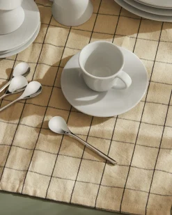 Koffiekop Alessi KU White Porcelain 70 ml (Set van 4)