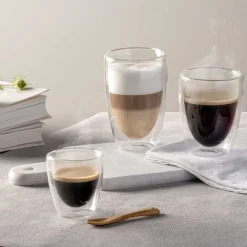Koffiekop Espresso Leonardo DUO 100 ml (2-Delig) Glas