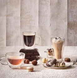 Luigi Bormioli Koffiekop Thermic Glass Drink & Design Sublime 385 ml (2-Delig) Outlet