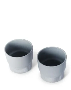 Marc O'Polo Koffiekop Moments Soft Grey 280 ml (Set van 4) New