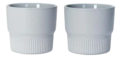 Marc O'Polo Koffiekop Moments Soft Grey 280 ml (Set van 4) New