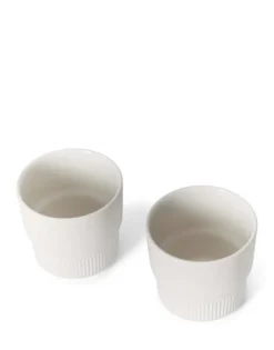 Koffiekop Marc O'Polo Moments Chalk White 280 ml (Set van 4)