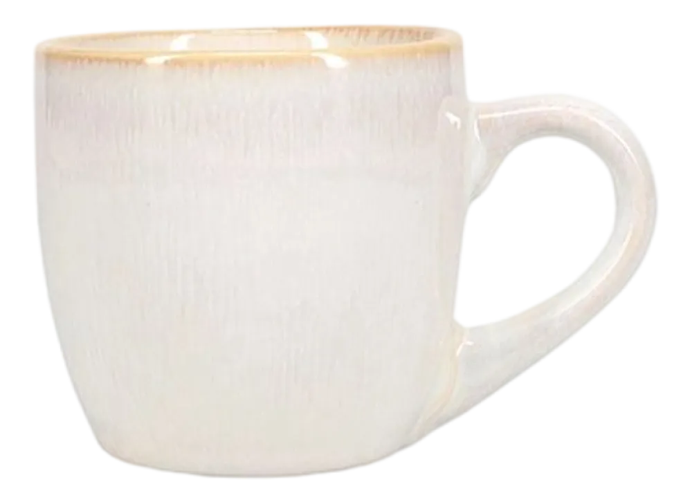 Salt & Pepper Koffiekop Artisan White 220 ml (Set van 4) Online