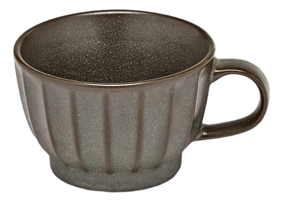 Koffiekop Serax Inku Tableware Green 150 ml