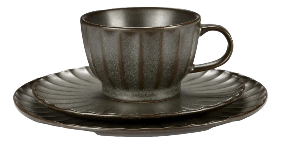 Koffiekop Serax Inku Tableware Green 150 ml