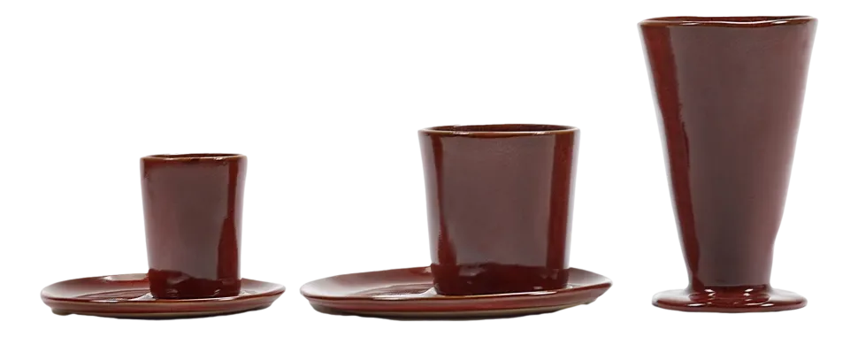Koffiekop Serax La Mère Tableware By Marie Michielssen Venetian Red 130 ml