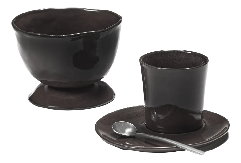 Serax La Mère Tableware By Marie Michielssen Dark Brown 130 ml New