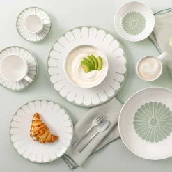 Koffiekop Villeroy & Boch Fleur Vert 160ml (6 delig)