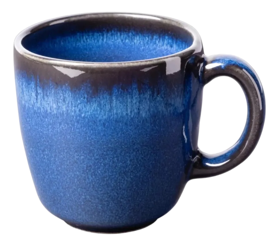 Koffiekop Villeroy & Boch Lave Bleu 190 ml (Set van 6)